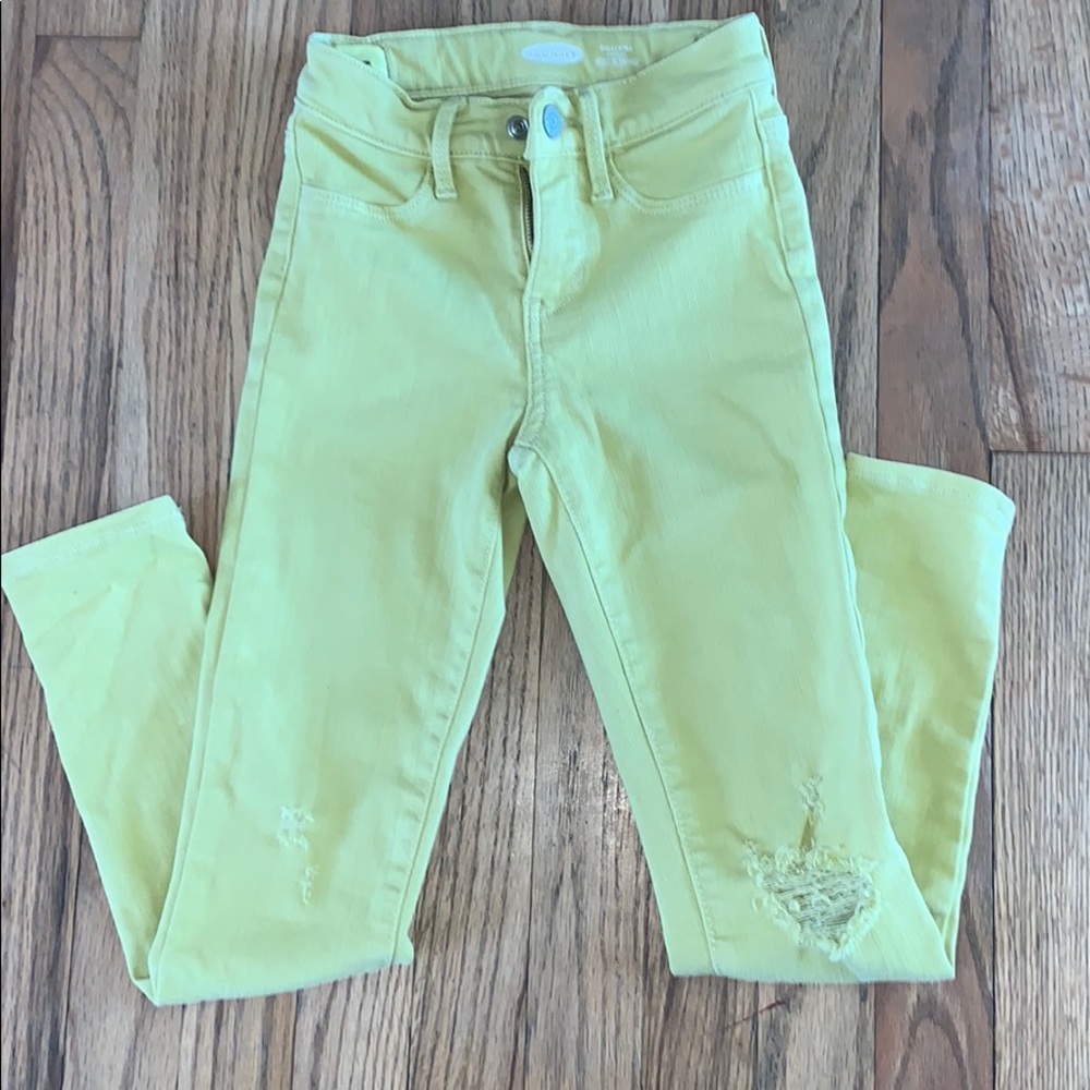 Old Navy - Yellow Ballerina Jeggings